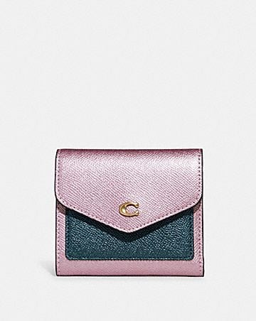 wyn small wallet in colorblock