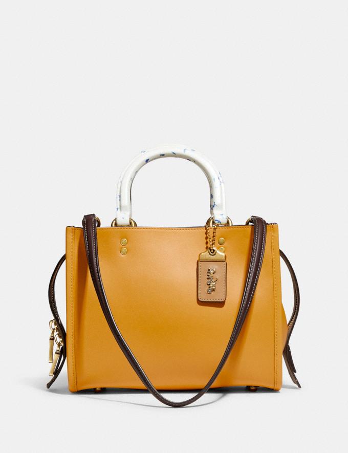 Coach Rogue 25 With Recycled Handles B4/Buttercup Translations 10.1 retail newness  