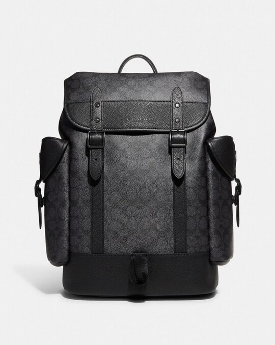 HITCH BACKPACK IN SIGNATURE CANVAS