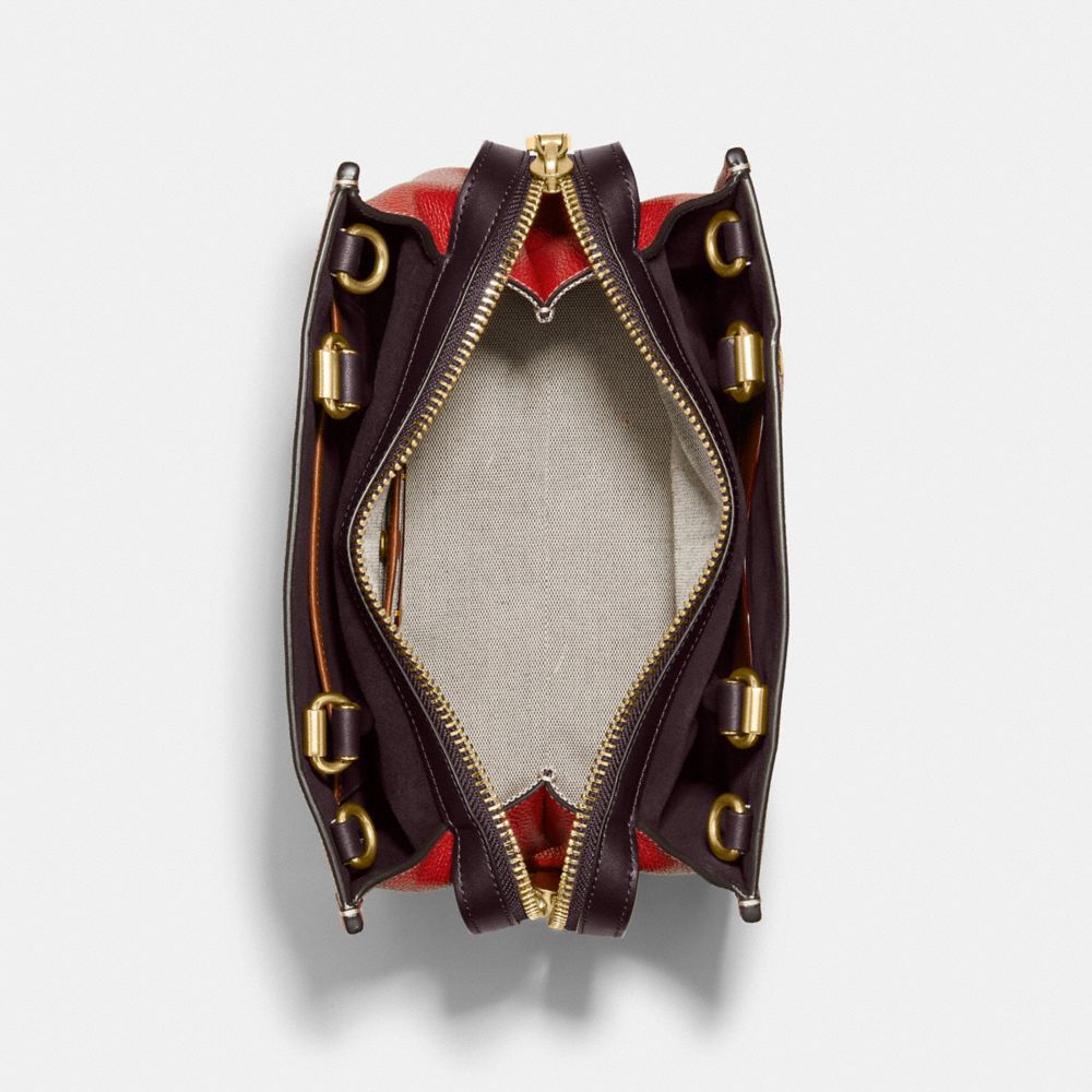 COACH®,Coach X Peanuts Rogue Bag 25 With Ski Snoopy,,Inside View,Top View