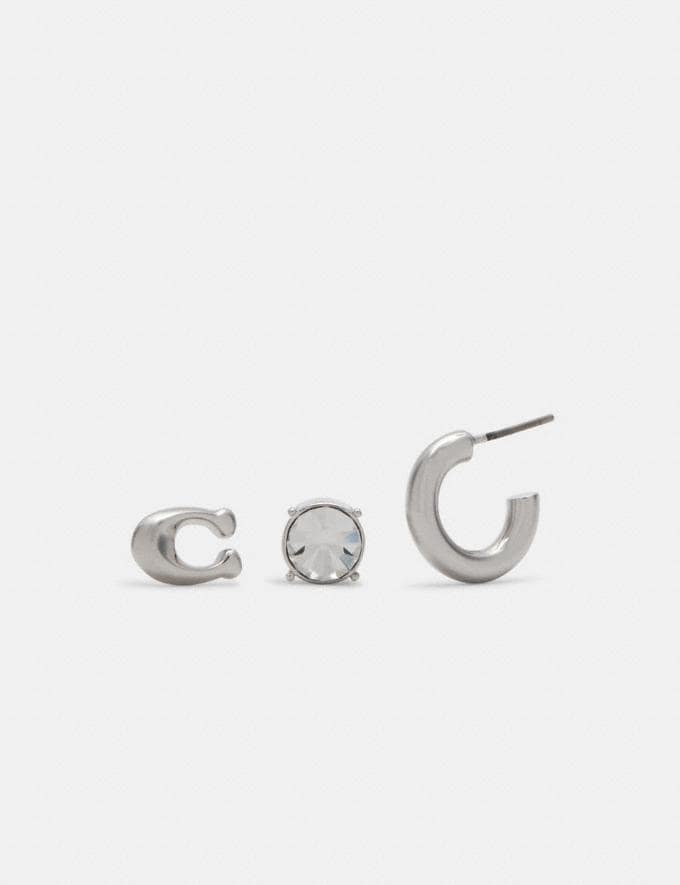 COACH: Signature Stud Earrings Set