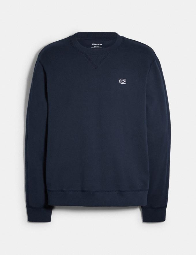 COACH: Lounge Crewneck Sweatshirt