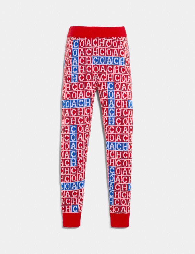 Coach Crossword Joggers Red. Translations 12.1 Retail translations  