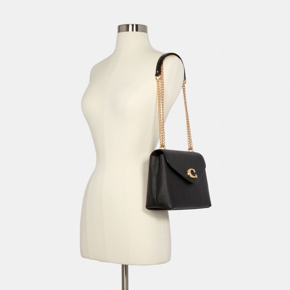 coach shoulder wallet