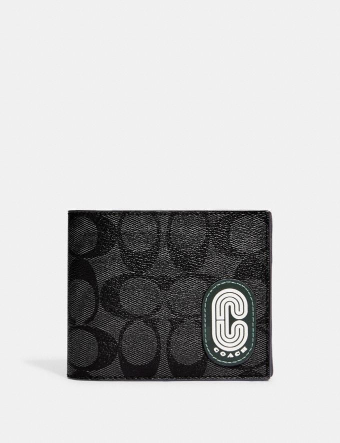 COACH: 3-in-1 Wallet In Colorblock Signature Canvas With Patch