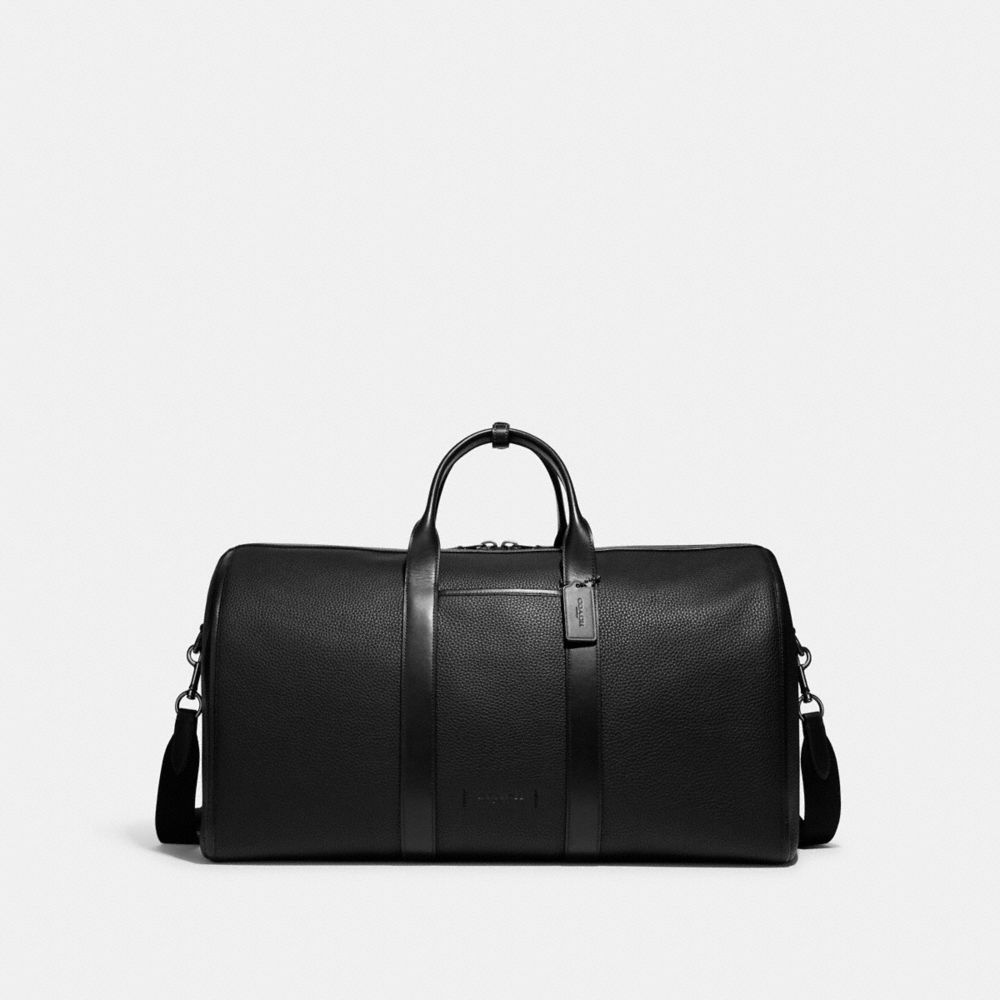 COACH®,GOTHAM DUFFLE,Pebble Leather,,Front View