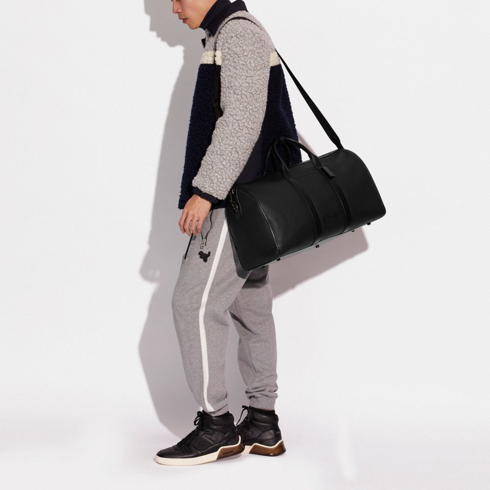 COACH®,GOTHAM DUFFLE,Pebble Leather,,Detail View