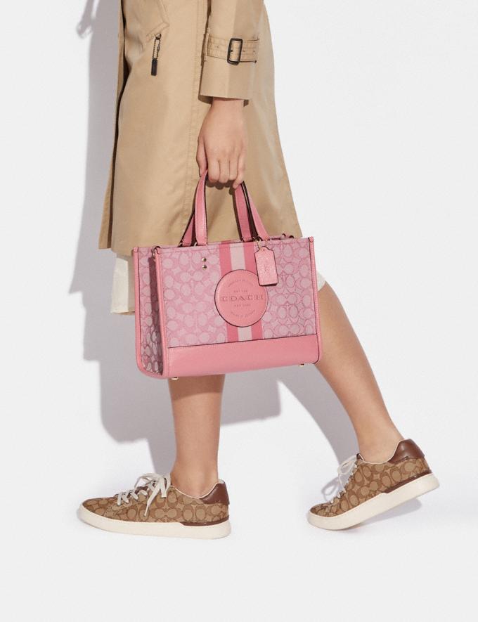 Disney X Coach Dempsey Carryall In Signature Canvas With Patches