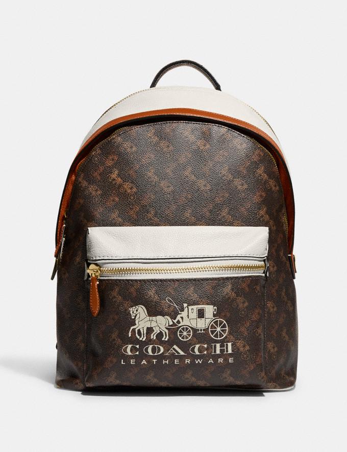coach.com | charter backpack with horse and carriage print