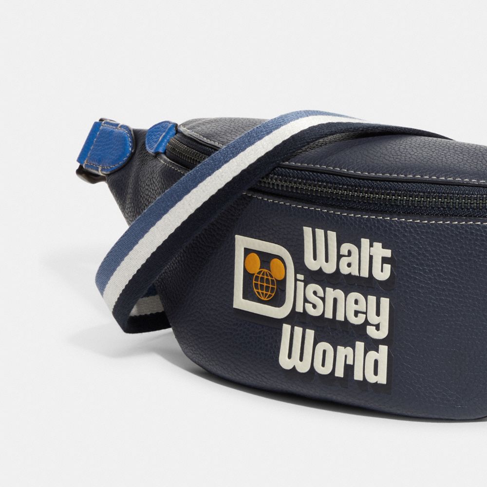 COACH Disney X Charter Belt Bag 7 With Walt Disney World Motif