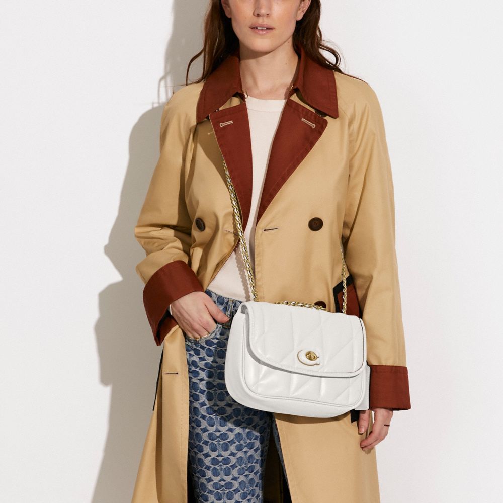 COACH®,PILLOW MADISON SHOULDER BAG WITH QUILTING,Nappa leather,Small,,Detail View