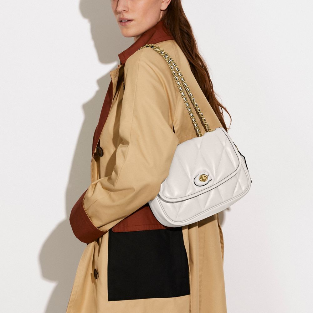 COACH®,PILLOW MADISON SHOULDER BAG WITH QUILTING,Nappa leather,Small,,Detail View