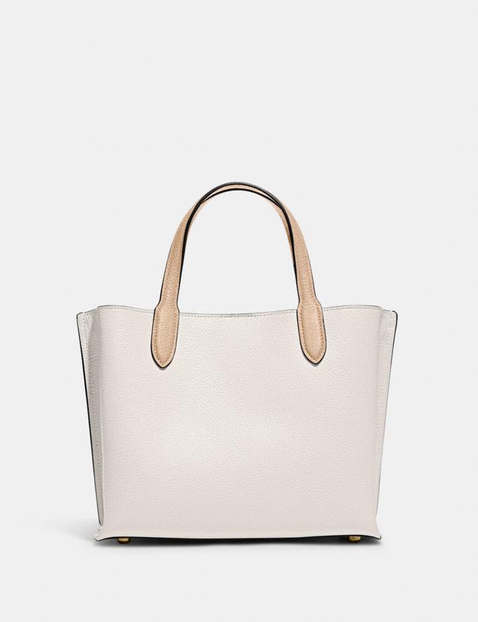 Coach Willow Tote 24 in Colorblock B4/Chalk Multi DEFAULT_CATEGORY Alternate View 2