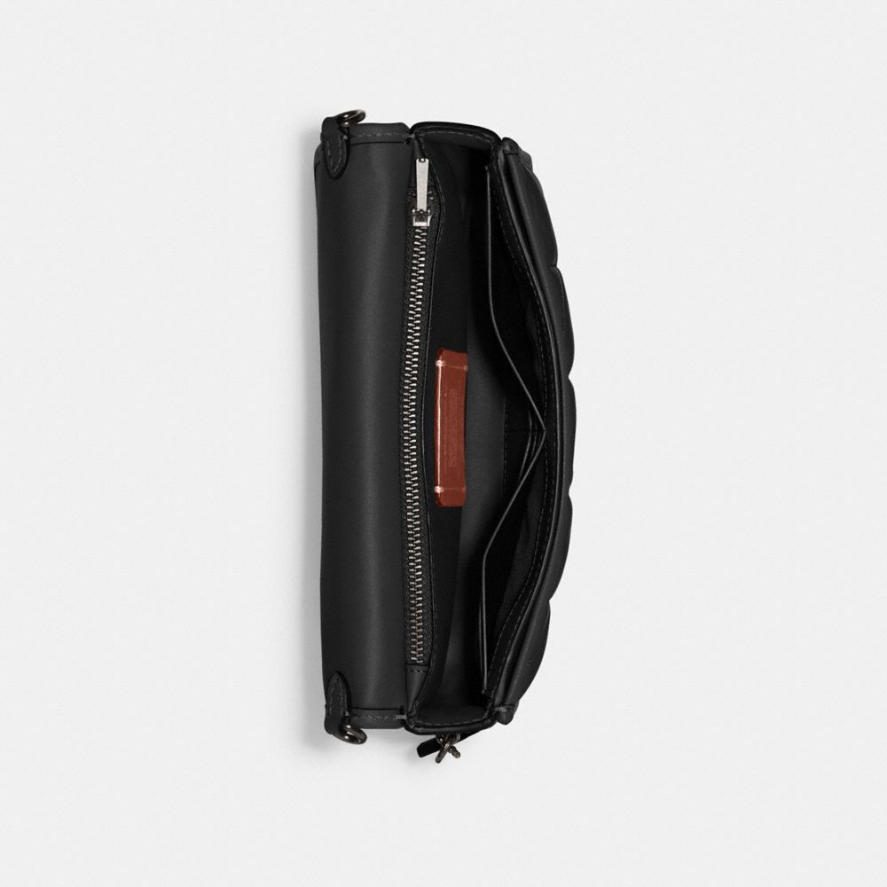COACH®,HAYDEN CROSSBODY WITH QUILTING,Nappa leather,Mini,Guest,,Inside View,Top View