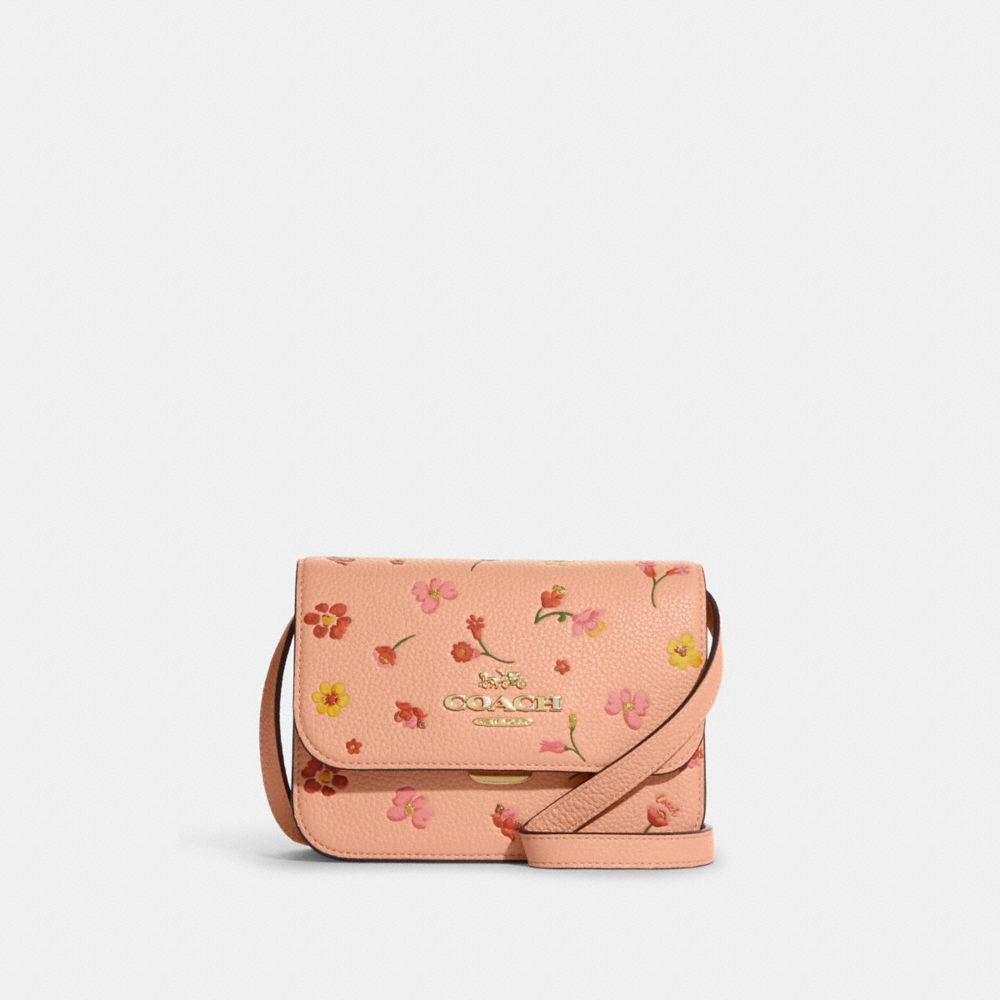 floral coach crossbody bag