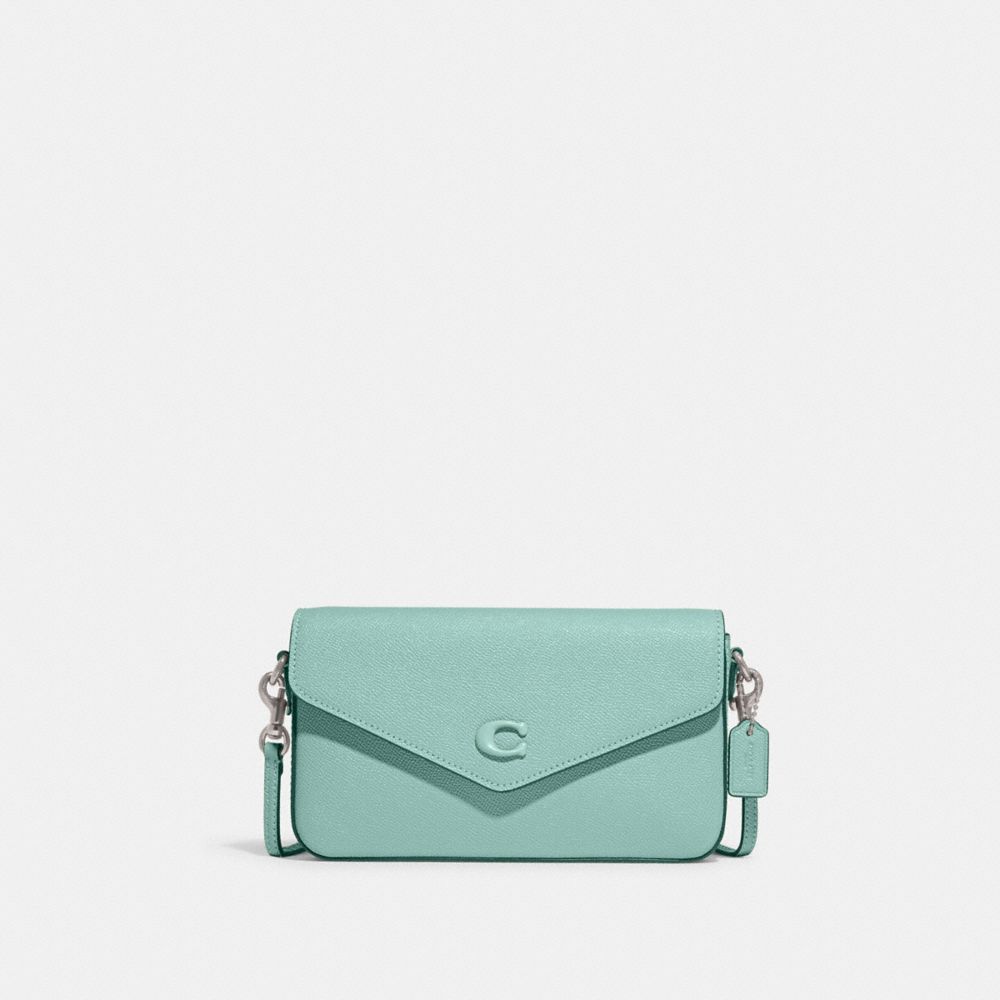 COACH®,WYN CROSSBODY,Crossgrain Leather,Mini,Honeymoon,,Front View