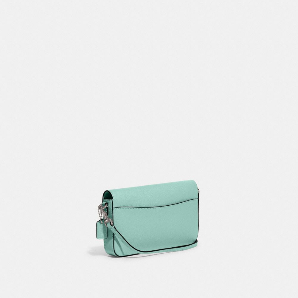 COACH®,WYN CROSSBODY,Crossgrain Leather,Mini,Honeymoon,,Angle View