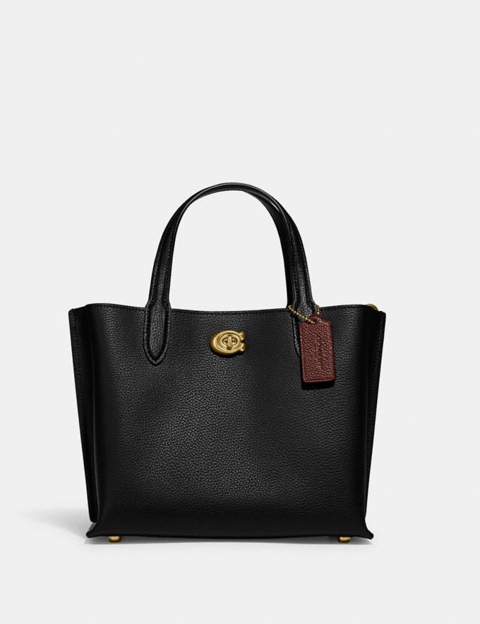 Coach Willow Tote 24 B4/Black DEFAULT_CATEGORY  