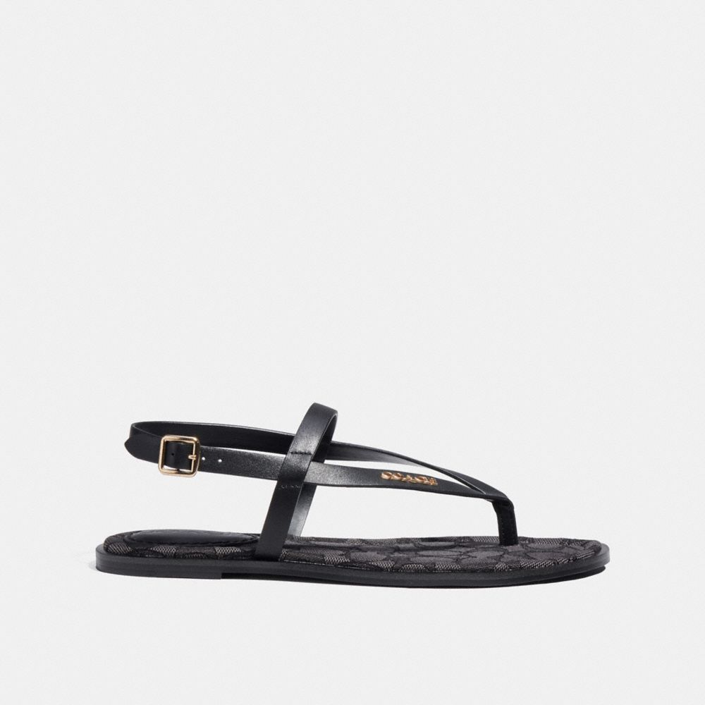QA_AUTO Josie Sandal, Black, Product