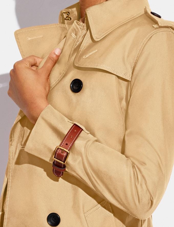 COACH: Icon Trench Coat In Organic Cotton And Recycled Polyester