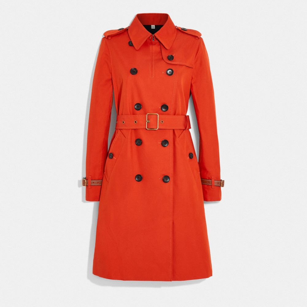 coach trench coat womens