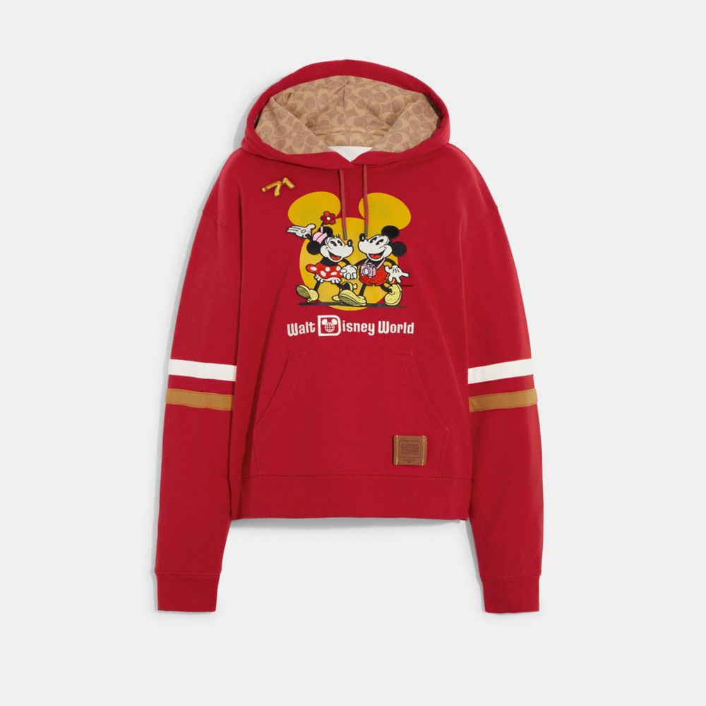 COACH®,Disney X Coach Retro Hoodie,,Front View