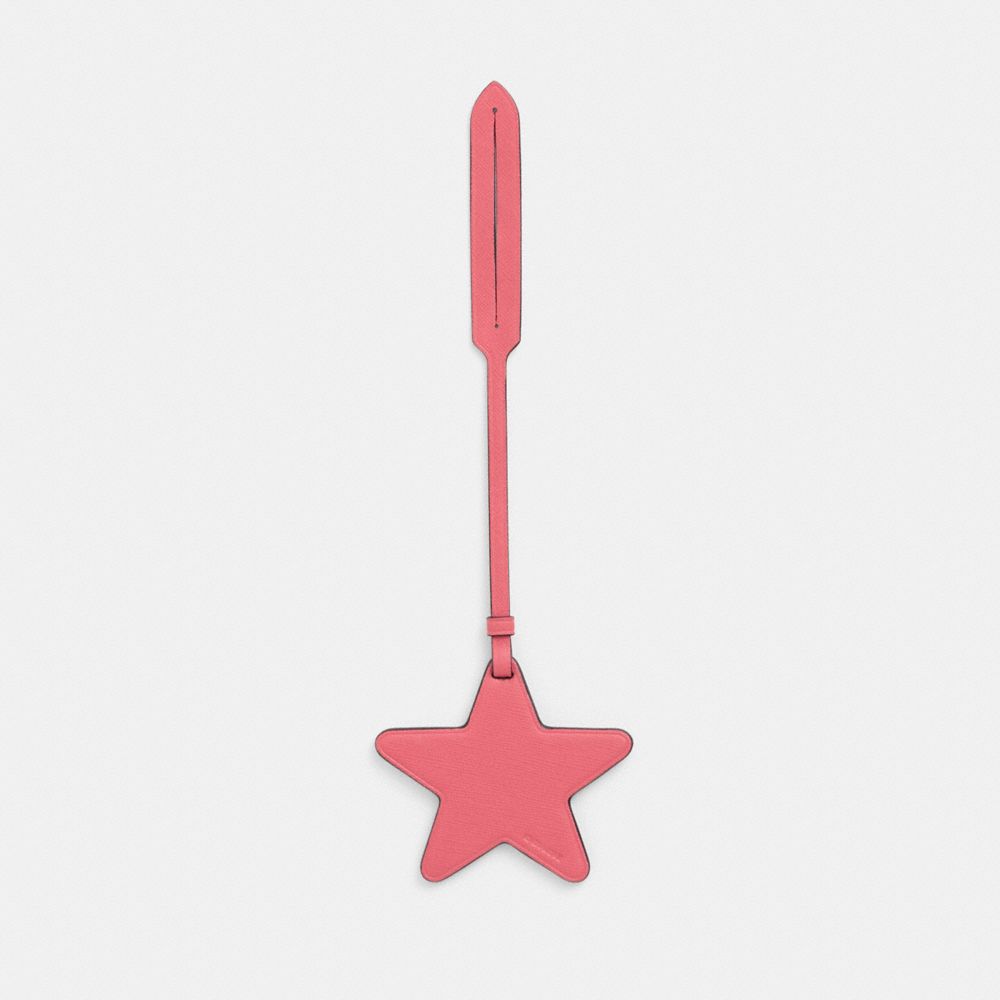 COACH®,Remade Star Bag Charm,Bag Charm,Casual,Red,Front View