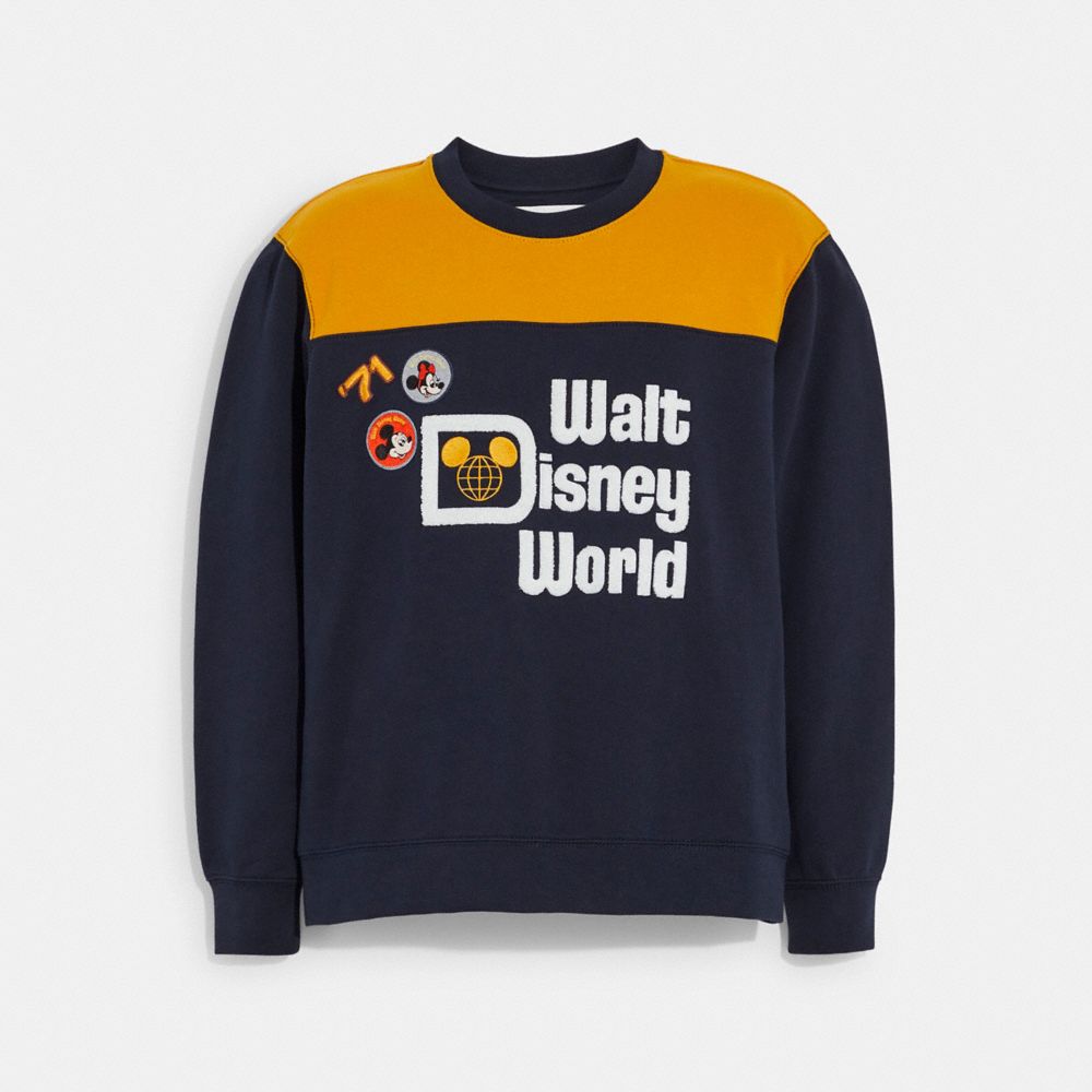 COACH Disney X Walt Disney World Sweatshirt In Organic Cotton