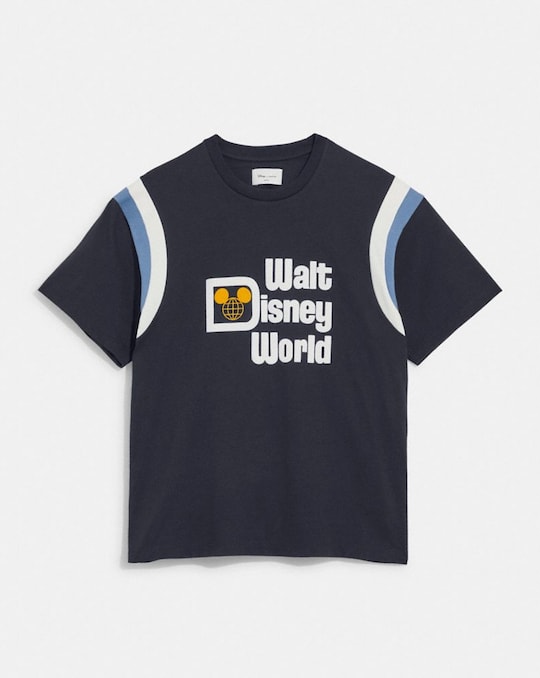 DISNEY X COACH WALT DISNEY WORLD T-SHIRT AUS BIOBAUMWOLLE