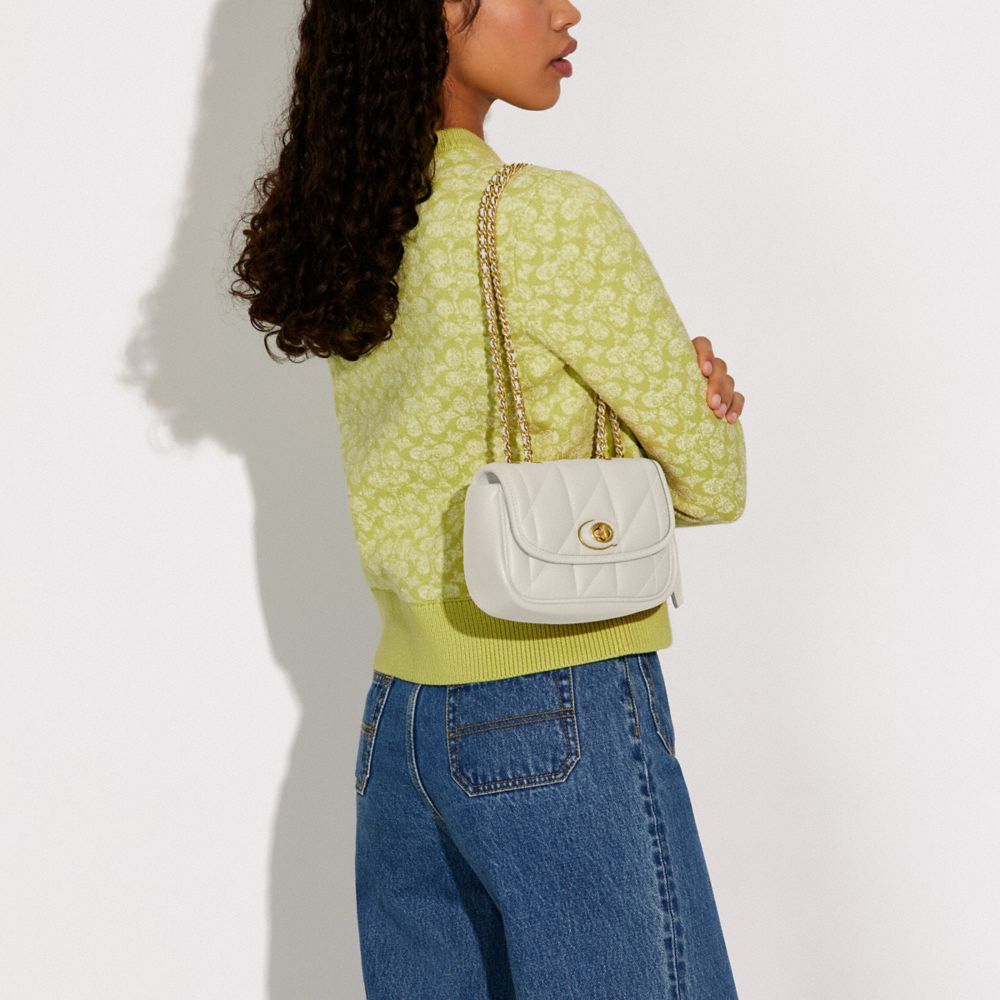 COACH Pillow Madison Shoulder Bag 18 With Quilting