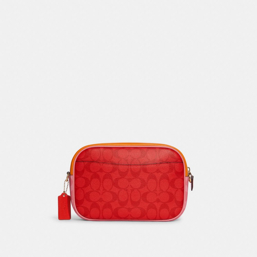 COACH Jamie Camera Bag In Blocked Signature Canvas