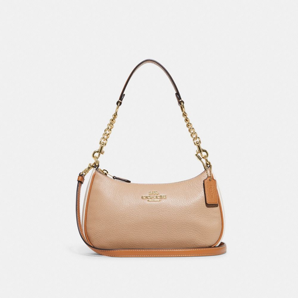 COACH: Bolso de hombro Teri con color