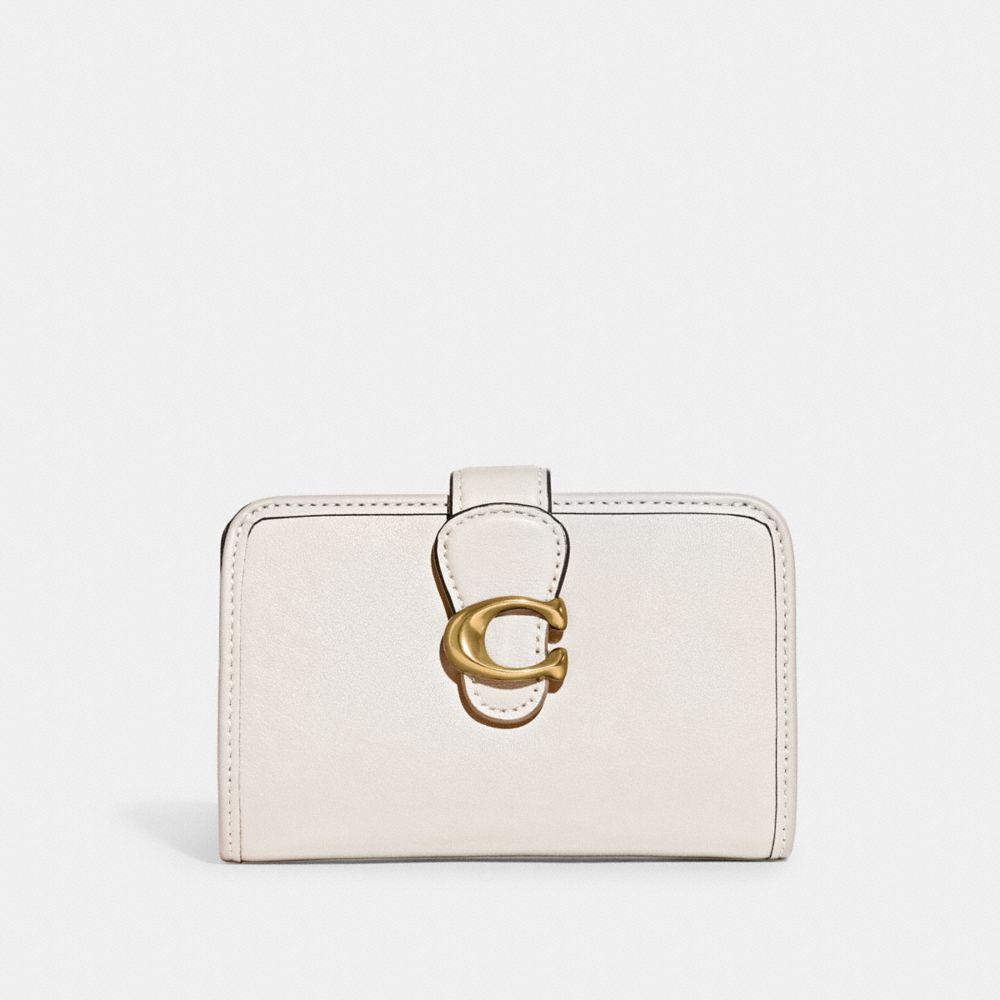 COACH®,TABBY MEDIUM WALLET,Smooth Leather,Mini,,Front View
