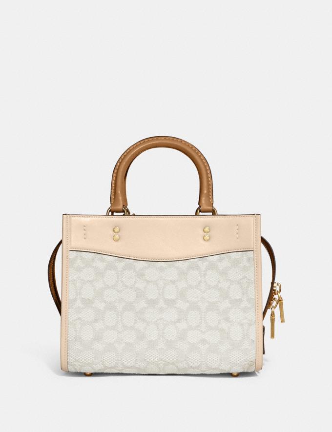 Coach Rogue 25 in Signature Textile Jacquard B4/Chalk Ivory Multi DEFAULT_CATEGORY Alternate View 2