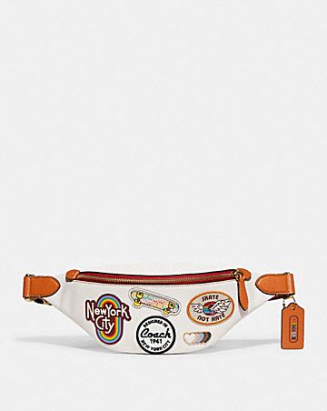 charter belt bag 7 with patches