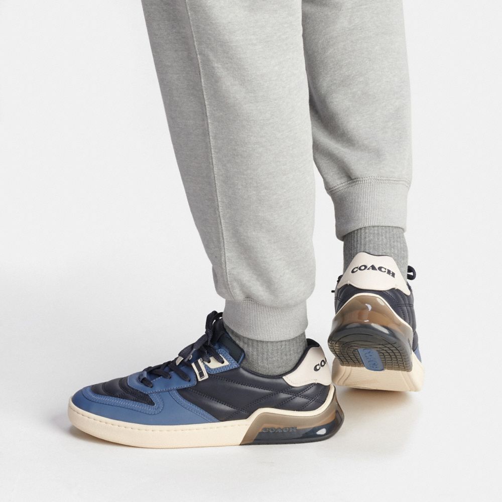 coach citysole court sneaker blue