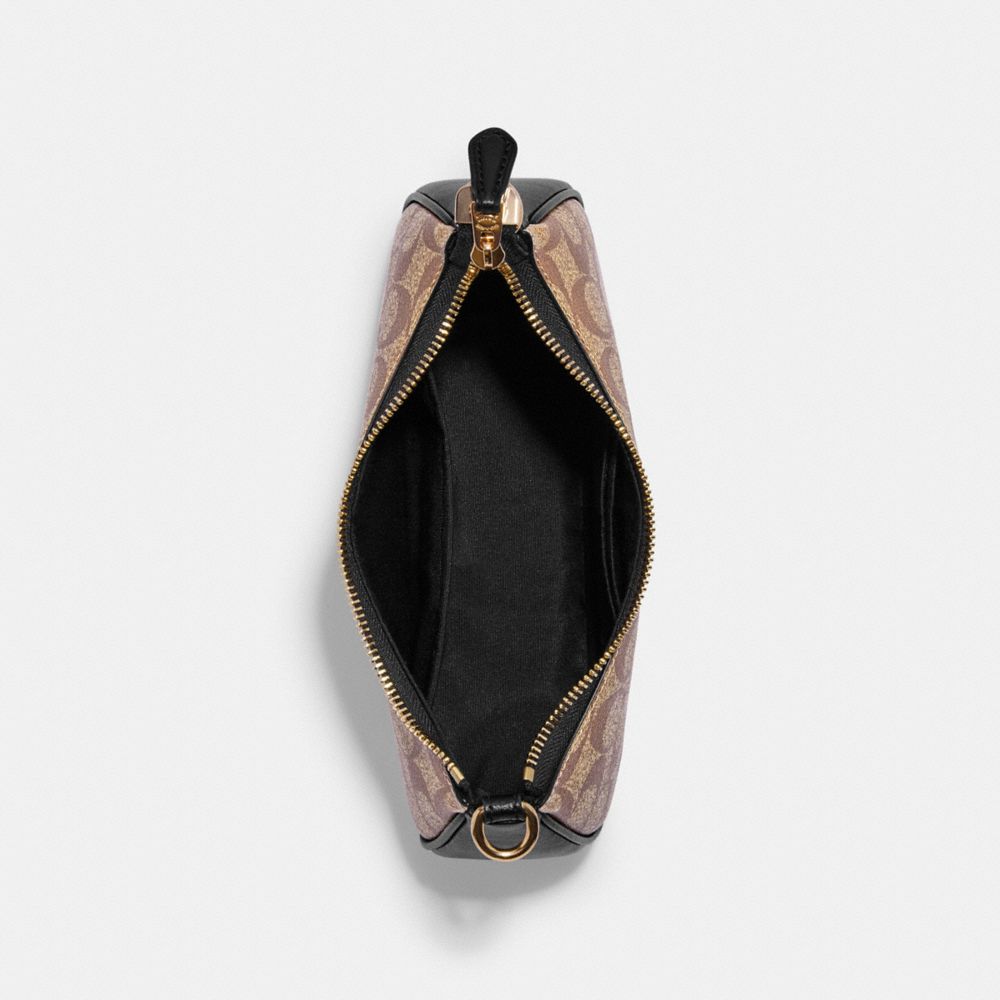 COACH®,QA_AUTO_TERI SHOULDER BAG IN SIGNATURE CANVAS,,Inside View,Top View