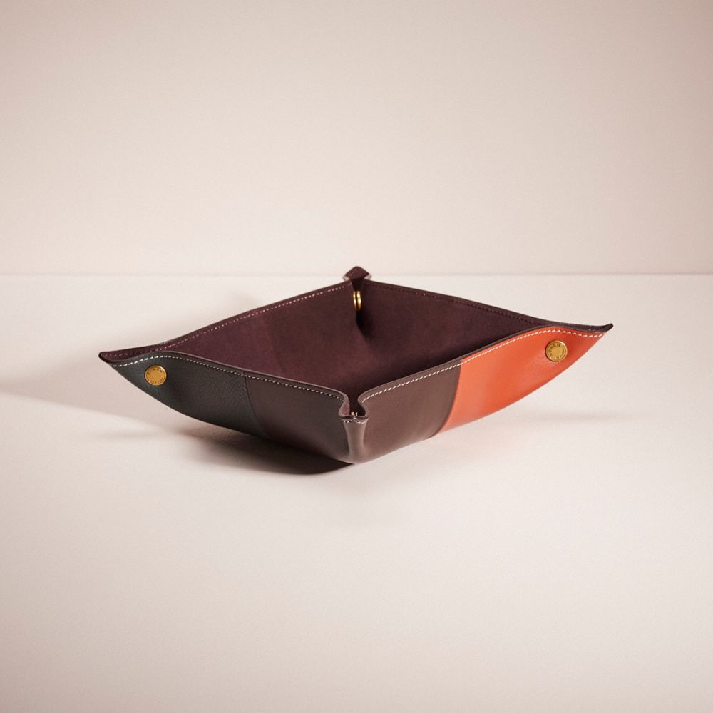 COACH®,REMADE COLORBLOCK VALET TRAY,n/a,Small,,Front View