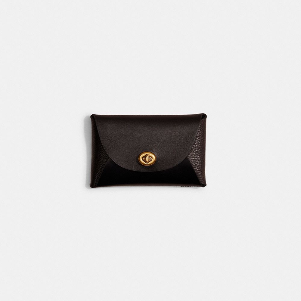 COACH®,Remade Colorblock Medium Pouch,Coin,Embossed,Color Block,Logo,Casual,,Front View