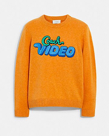 coach video sweater