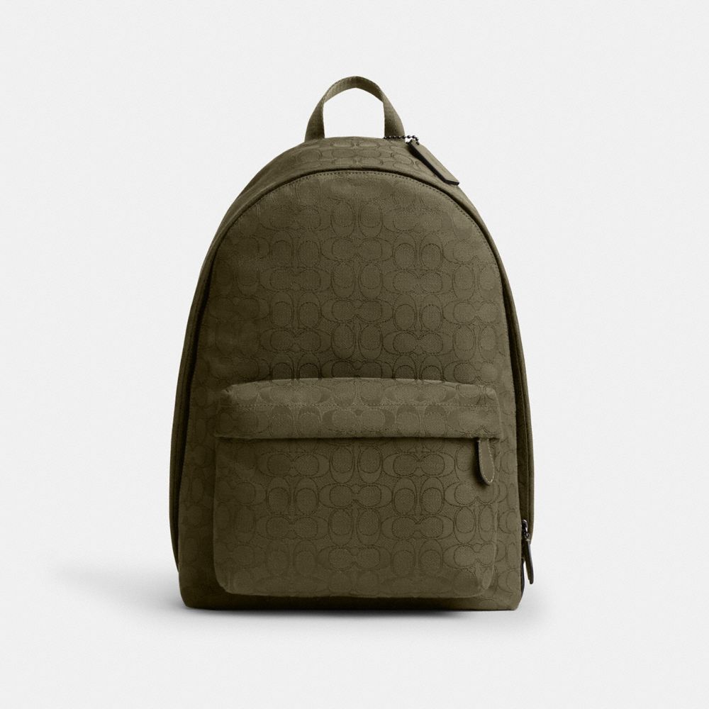 Hall Backpack In Signature Jacquard, ProductTile