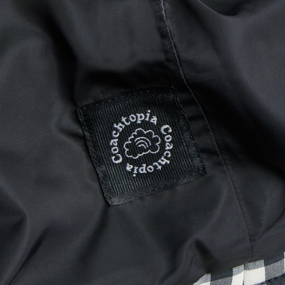 COACH®,Coachtopia Loop Gingham Quilted Jacket,