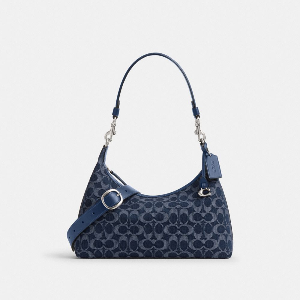 Juliet Shoulder Bag In Signature Denim, ProductTile