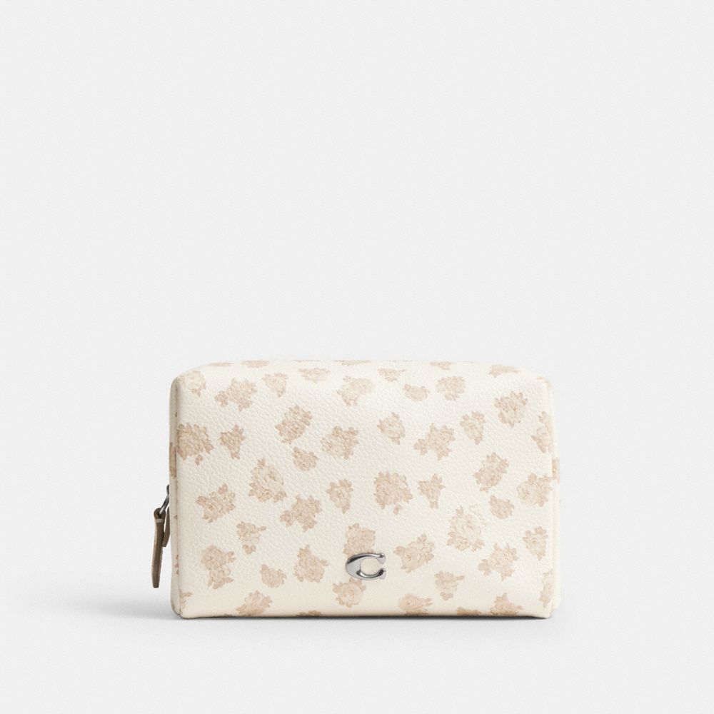 Essential Cosmetic Pouch With Floral Print, ProductTile