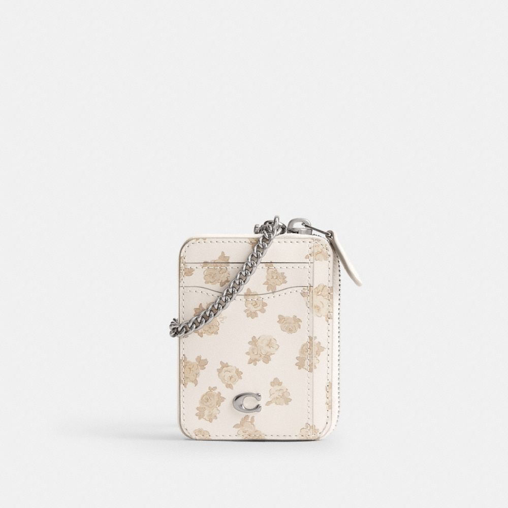 Essential Chain Card Case With Floral Print, ProductTile