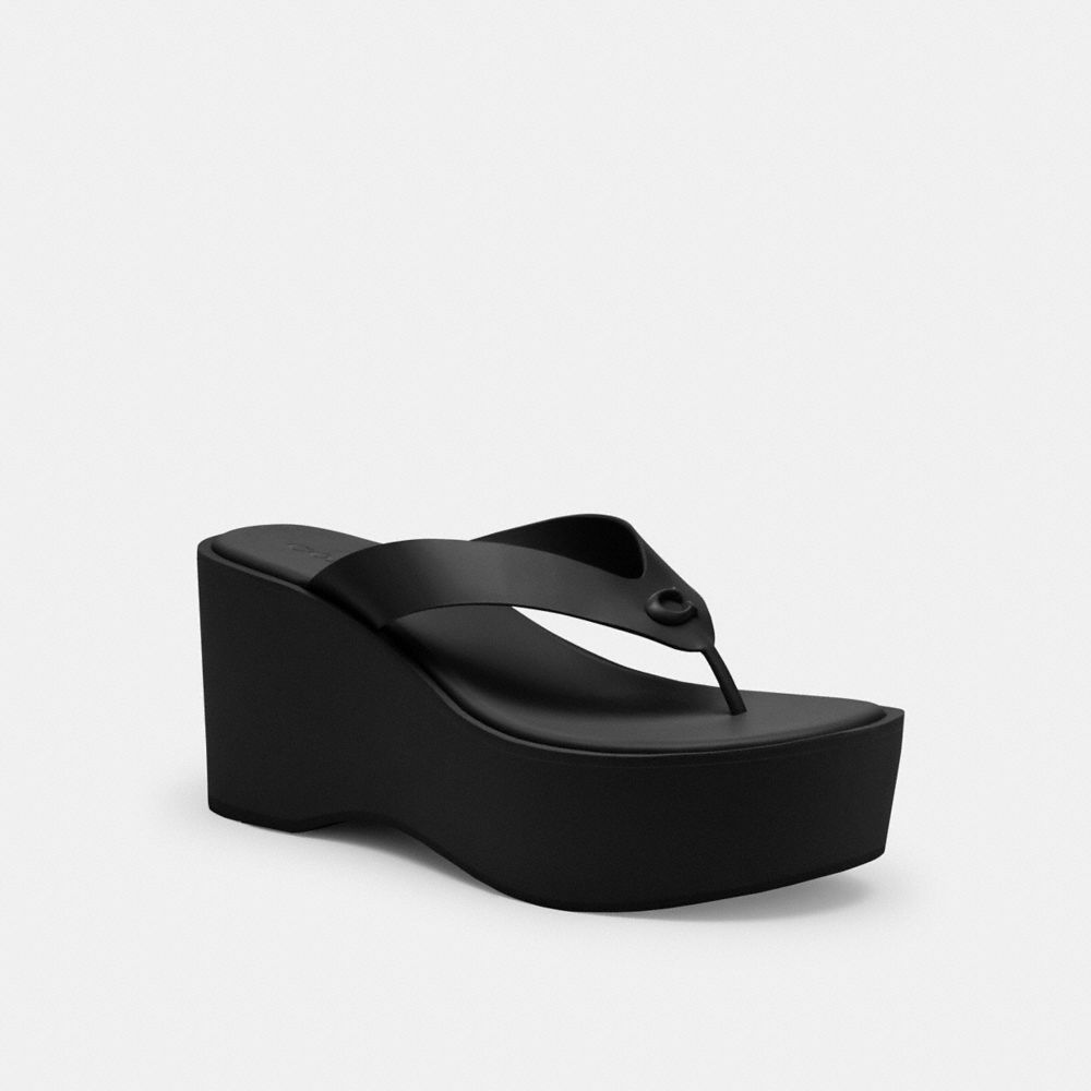 Sculpted C Platform Flip Flop, ProductTile