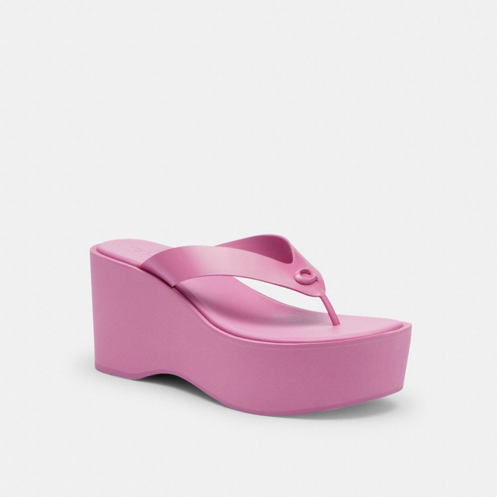 Sculpted C Platform Flip Flop, ProductTile