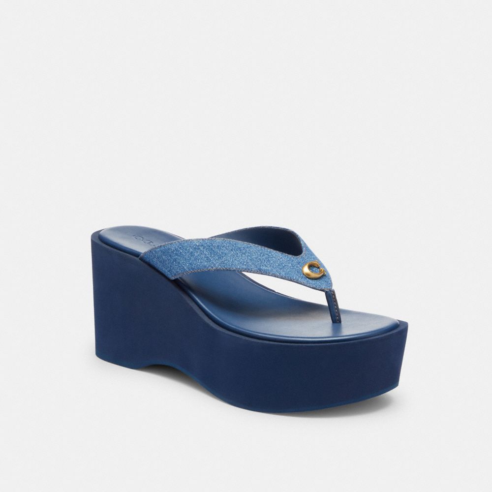 Sculpted C Platform Flip Flop, ProductTile
