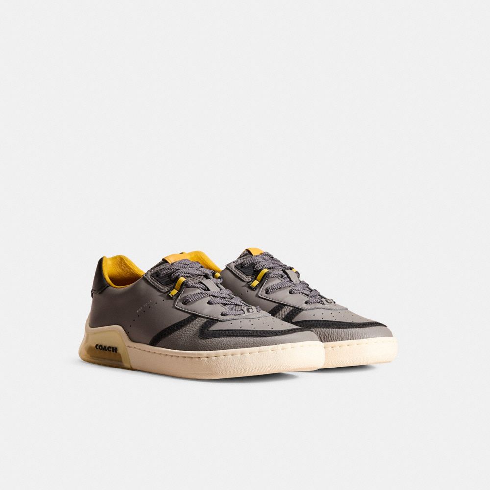COACH®,Restored Citysole Court Sneaker,,Angle View