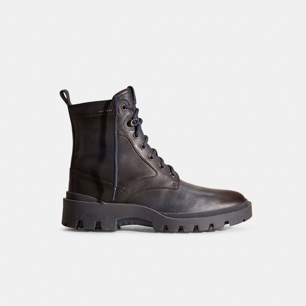 COACH®,Restored Citysole Lace Up Boot,,Front View